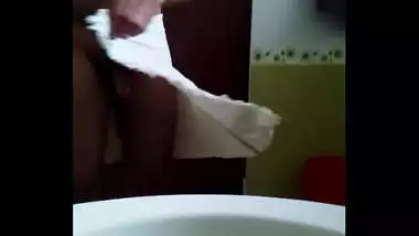 Indian boy towel dance